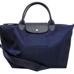 Longchamp Le Pliage Neo Navy Small Crossbody